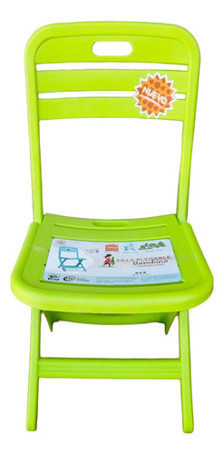 Silla Plegable Infantil Bambino Soporta 30 Kg Original 4 Pza