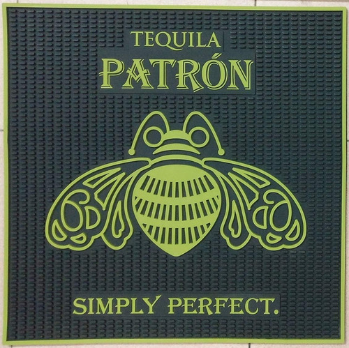 Alfombrilla De Bar Tequila Patron Professional Xl Para Cierv