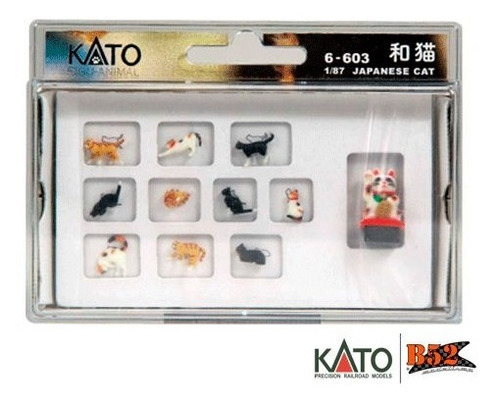 Kato - Gatos Japoneses (japanese Cats) - Escala Ho: 6-603