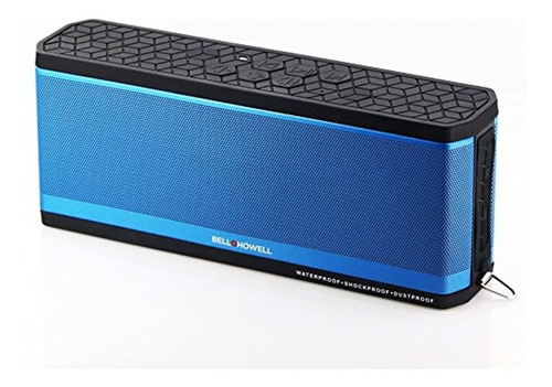 Bellhowell Bh50bl Altavoz De Escritorio A Prueba De Agua Blu