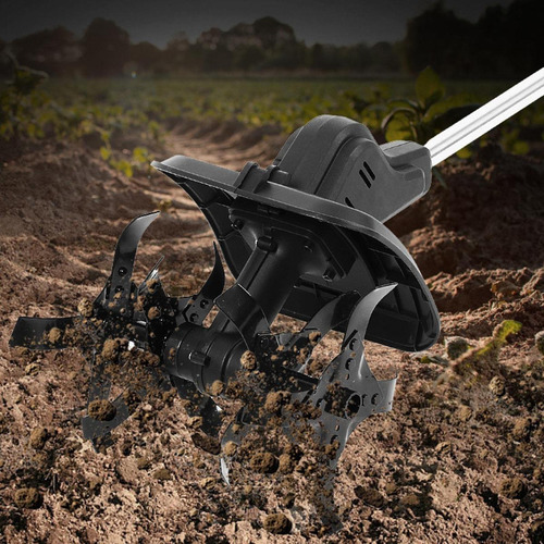 Eléctrico Inalámbrico Rototiller 21v Pesado Compatible Con