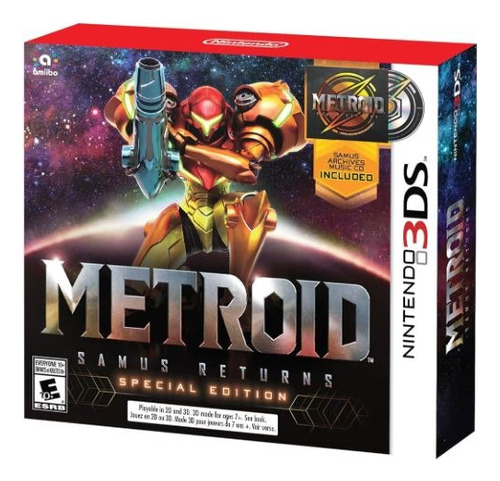 Metroid Samus Returns Special Edition 3ds Sellado