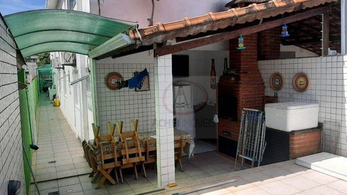Imagem 11 de 12 de Casa Térrea Com 3 Dormitórios, 1 Suíte E 2 Vagas Fechadas À Venda, 190 M² Por R$ 490.000 - Vila Valença - São Vicente/sp - Ca2010