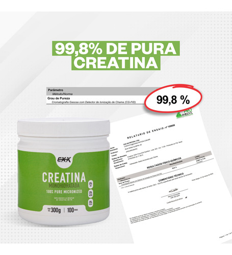 Creatina 100% Pura 150g Monohidratada E Micronizada C/ Laudo