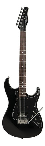 Guitarra elétrica Tagima Brasil Stella de  cedro black com diapasão de pau ferro