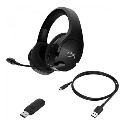 Audifonos Gamer Hyperx Stinger Core Wireless + 7.1 Negro