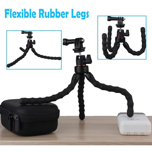 Trípode De Cámara Flexible Compatible Con Gopro Hero 13, 12,