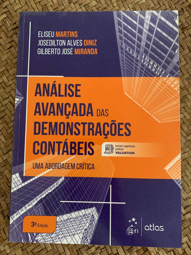 Livro Análise Avançada Das Demonstrações Contábeis