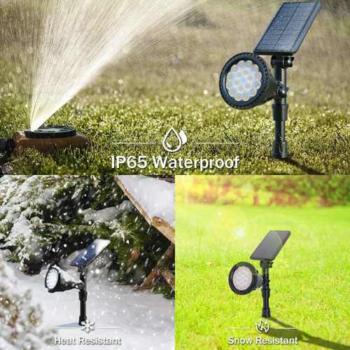 Focos Solares Para Paisajes, Luces Solares Para Exterio...