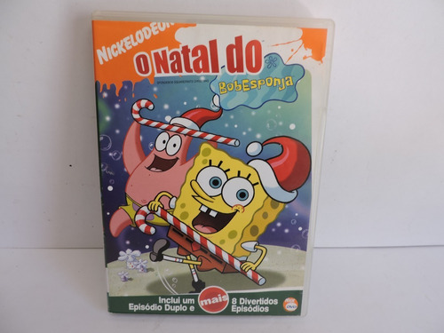 Dvd - O Natal Do Bob Esponja Usado