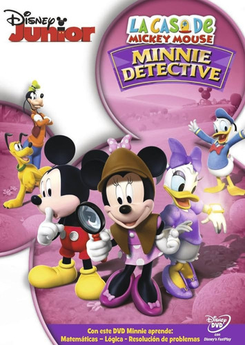 La Casa De Mickey Mouse Detective Minnie Dvd Original