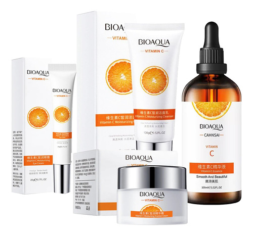 Kit Facial Vitamina Cbioaqua X4 - L a $9918