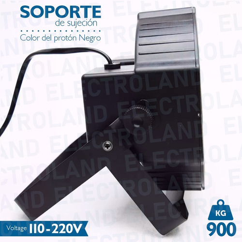 Tacho Proton Luz Negra Uv 36 Led Audioritmico Fluo Dmx