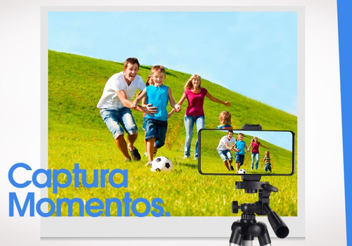 Imagen 4 de 10 de Tripode Fotografia Celular Camara 1.03mt Con Burbuja + Bolso