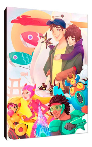 Cuadros Poster Disney Grandes Heroes M 20x29 (igh (9)