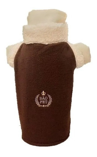 Capa Carapinha Soft São Pet N8 Roupa Para Cães Gatos York