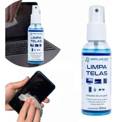 Clean Limpa Telas Uso Geral 120ml - Implastec