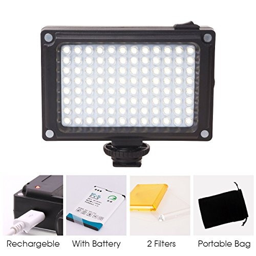 Rechargeble 96 Led Video Light, Ulanzi Porcket Mini En La Cá