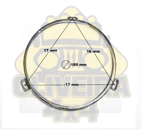 Imagem 7 de 9 de Farol, Pisca, Lanterna Traseira, Aro Interno E Aro Externo