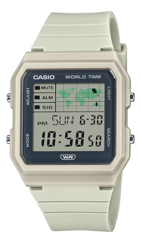 Reloj Casio Lf-30w-8acf Pop-blanco Blanco Blanco Negro
