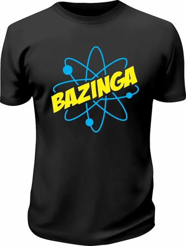Imagen 1 de 4 de Remera Camiseta Bazinga - The Big Bang Theory