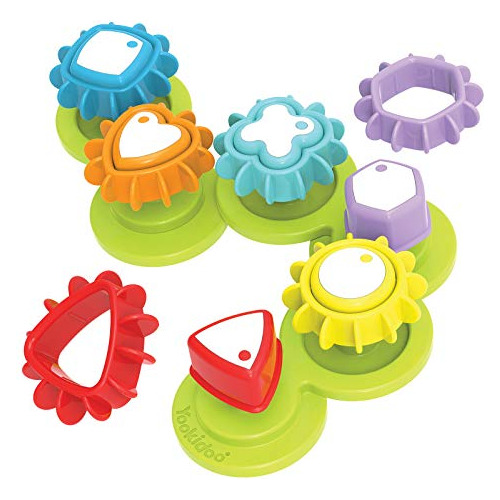 Shape N Spin Gear Sorter Un Juguete De Actividad De Des...