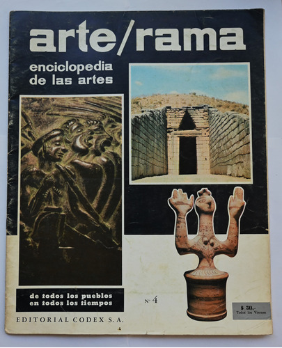 Revista Arte Creta Y Micenas. Arte Rama N° 4