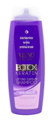 Kleno Bottox Keratin Shampoo Lacios Perfectos Cabello Chico