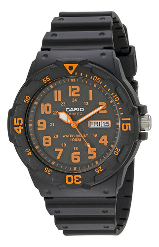 Reloj De Natación Casio Para Hombre Métrico Negro