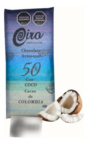 Chocolate Al 50% De Cacao Coco