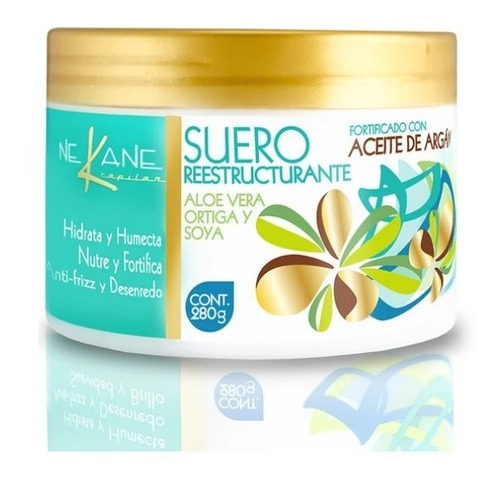 Nekane ® Suero Reestructurante Argan + Keratina Hidratante