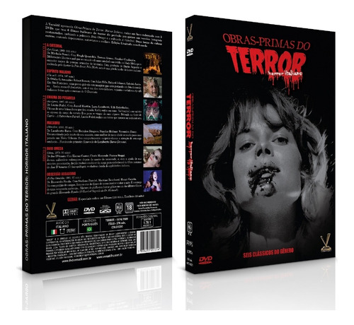 Dvd Obras-primas Do Terror - Horror Italiano - Bonellihq 
