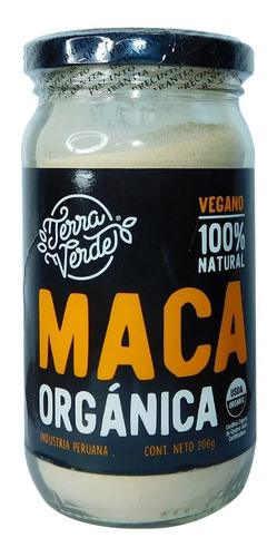 Maca Peruana Orgánica 200 Grs - Terra Verde Super Alimento