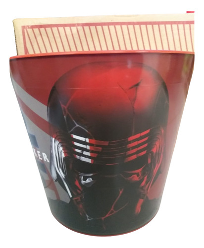 Balde De Pipoca Star Wars Vermelho Cinemark