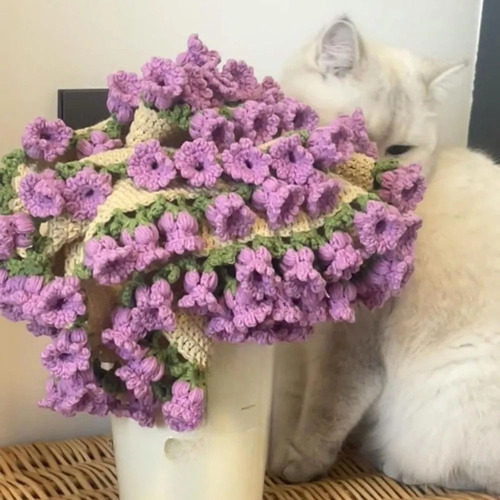 J Juego De Crochet Ll: Juego De Tejer Flores For Mantas Diy