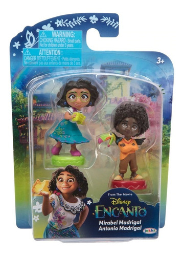 Muñecas Encanto Disney 2pk Mirabel & Antonio Madrigal