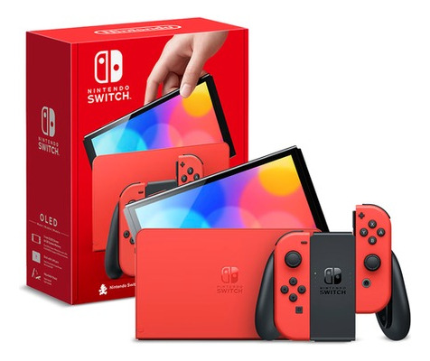 Nintendo Switch Oled Mario Red Edition