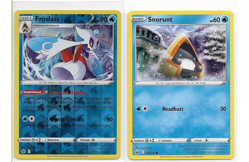 Pokémon Froslass 36/198 Rare Holo Reverse.