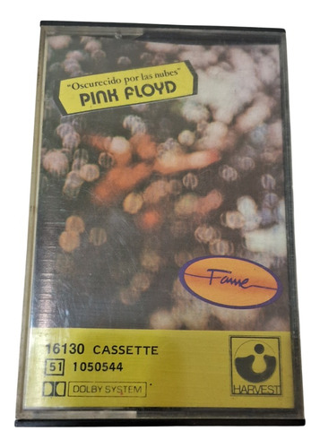 Pink Floyd Oscurecido Por Las Nubes Cassette Nacional Estándar