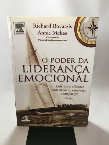 Livro O Poder Da Liderança Emocional 2 Edição Daniel Goleman J268