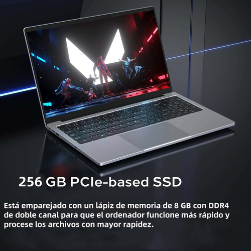 Laptop Celeron N4000 8gb Ram 256gb Ssd 14.1pulgadas Notebook