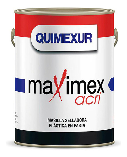 Masilla Sellador Elasti Masimex Acri Blanca 25kg Quimex 3025