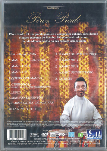Las numero 1 Dvd / Perez Prado - Grandes Sucessos lacrad