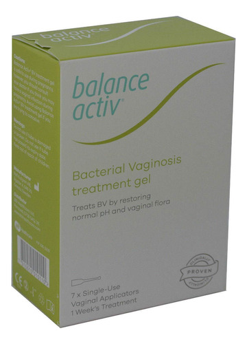 Balance Activ Paquete De 2 Cajas De Tubo De Gel Vaginal, Paq