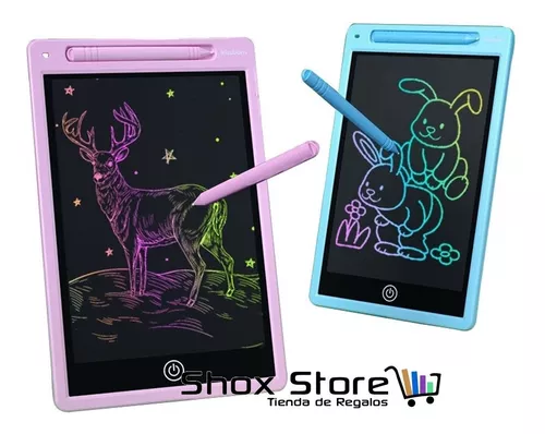 Pizarra mágica Relet Kit lousa magica caneta tablet lcd 10 polegadas 25cm  17 cm color gris oscuro