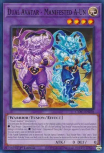 Yugioh! Dual Avatar - Manifested A-un