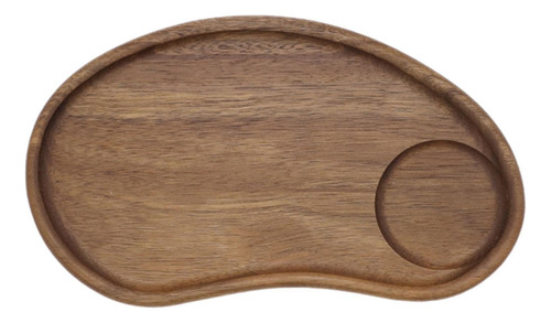 Bandeja De Madera Para Presentación Culinaria Forma De