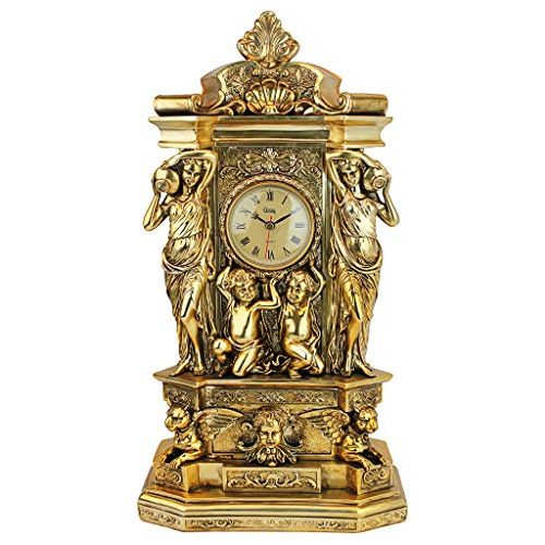 Reloj De Sobremesa Chateau Chambord, 20 Pulgadas, Polir...