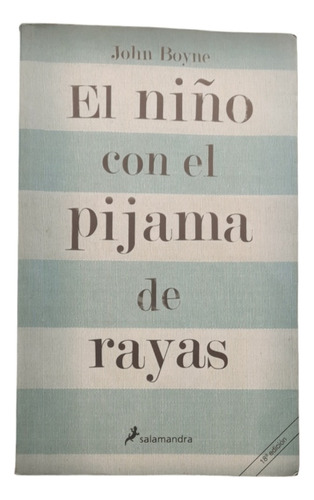 Libro El Niño Con Pijama A Rayas