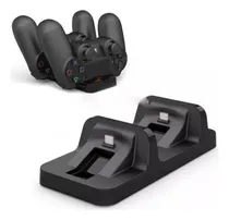 Comprar Base Doble Compatible Con Controles Ps4, Práctica, Rápida Y Compacta, Ideal Para Cargar Simultáneamente Joysticks, Compatible Con Modelos Slim Y Pro.